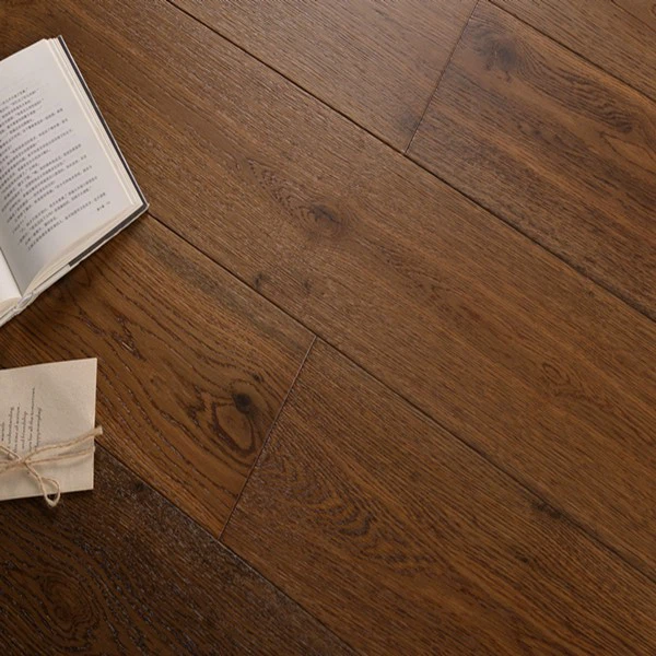 Smoked Oak Solid Wood Flooring Factory